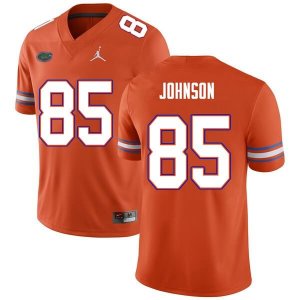 Men's Florida Gators #85 Kevin Johnson NCAA Nike Orange Authentic Stitched College Football Jersey NCG3362KB